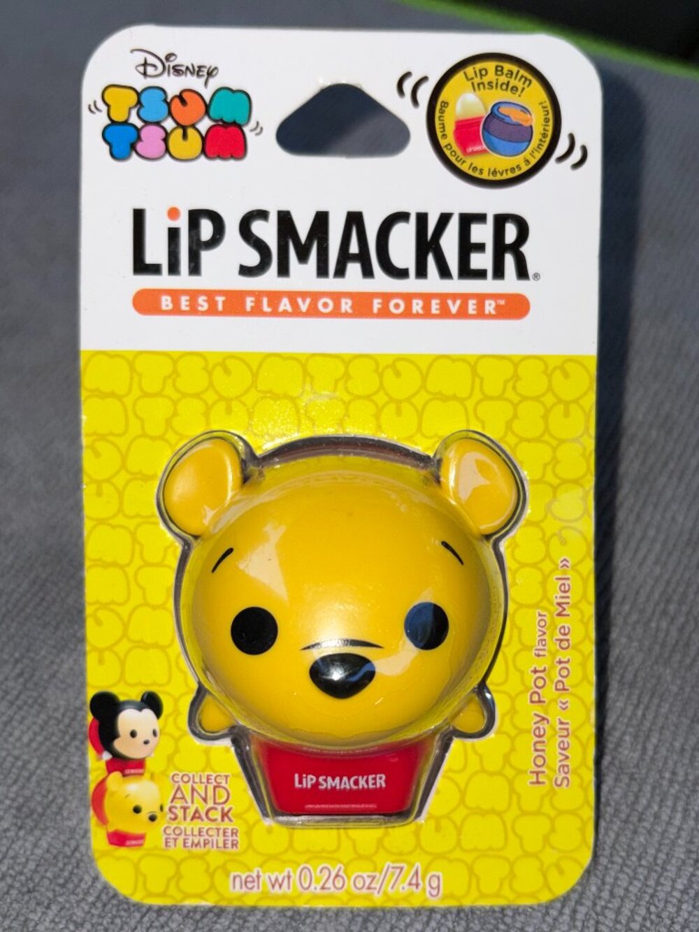 Disney Tsum Tsum Winnie the Pooh Honey Pot Lip Smacker NWT Sealed